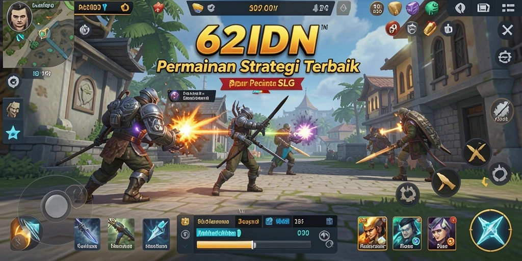 Tampilan gameplay 62IDN yang menegangkan dan penuh strategi.