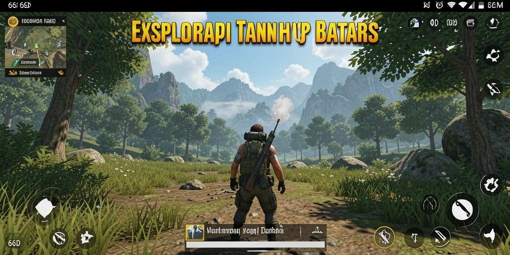 Tampilan gameplay 66D dengan petualangan dunia terbuka.