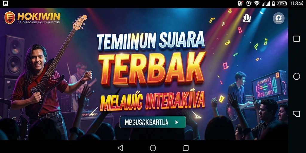 Gameplay interaktif HOKIWIN dengan fitur karaoke yang menarik.