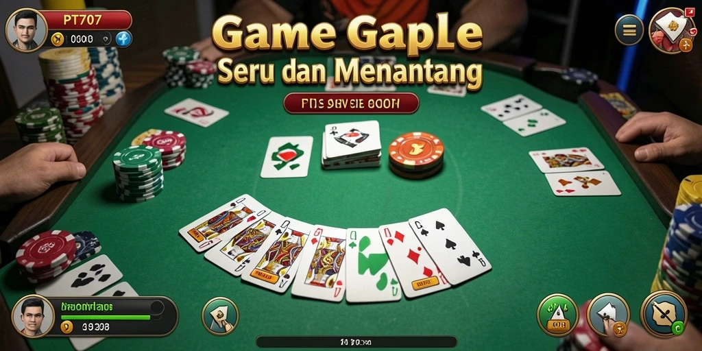 Tampilan gameplay PT707 yang seru dan interaktif.