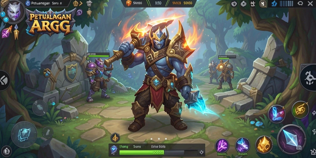 Gameplay ARPG yang mengasyikkan dengan petualangan menantang.
